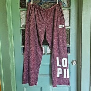 Victoria's secret pink boyfriend's sweatpants